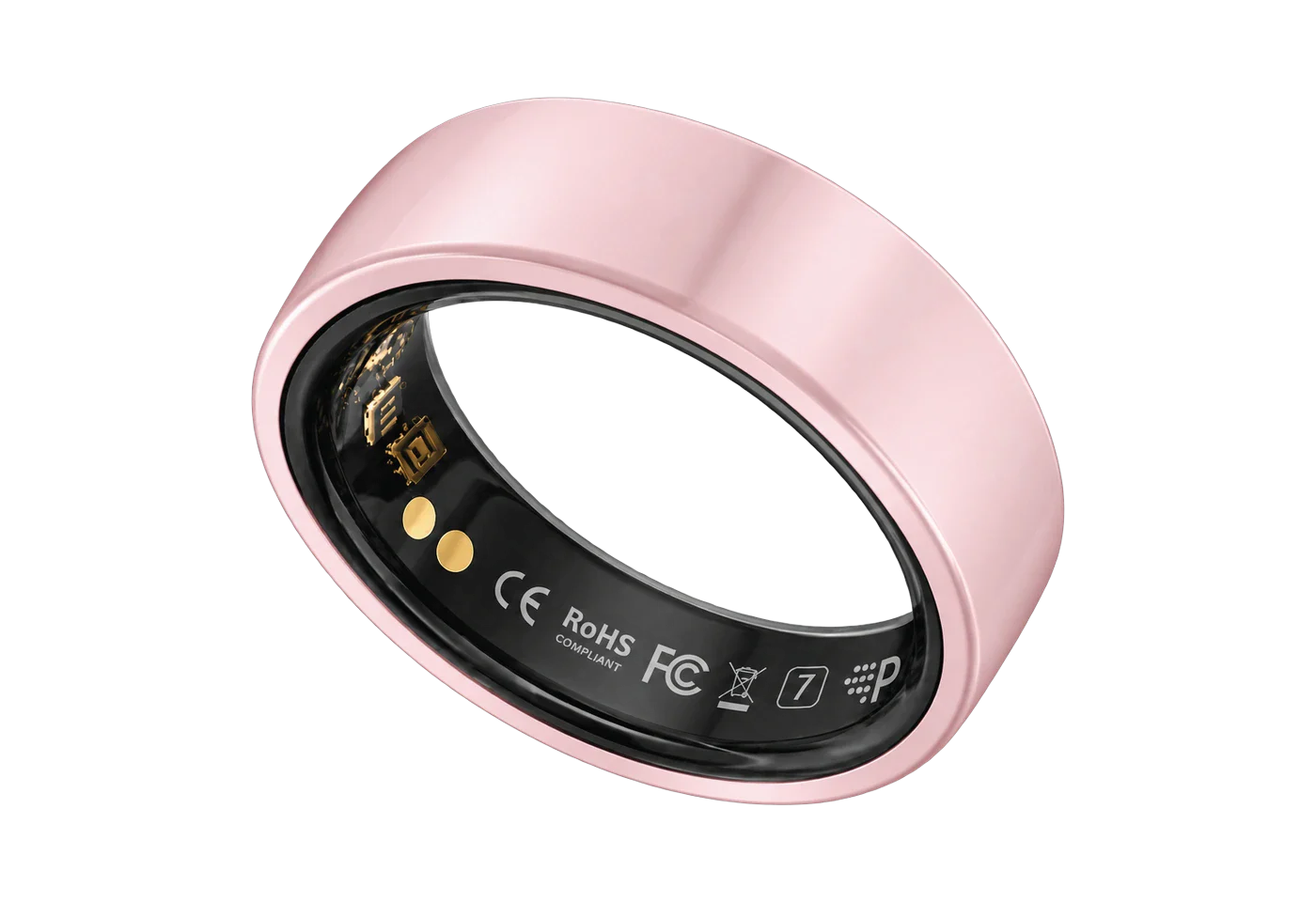 The PhenomeTech Ring in pink ceramic