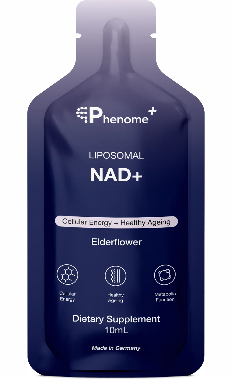 A sachet of Liposomal NAD+